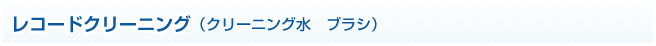 Ninonyno2特製レコードクリーニング水＆ブラシ